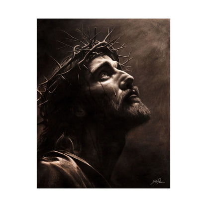"With His Stripes We Are Healed" Premium Matte Paper Print.