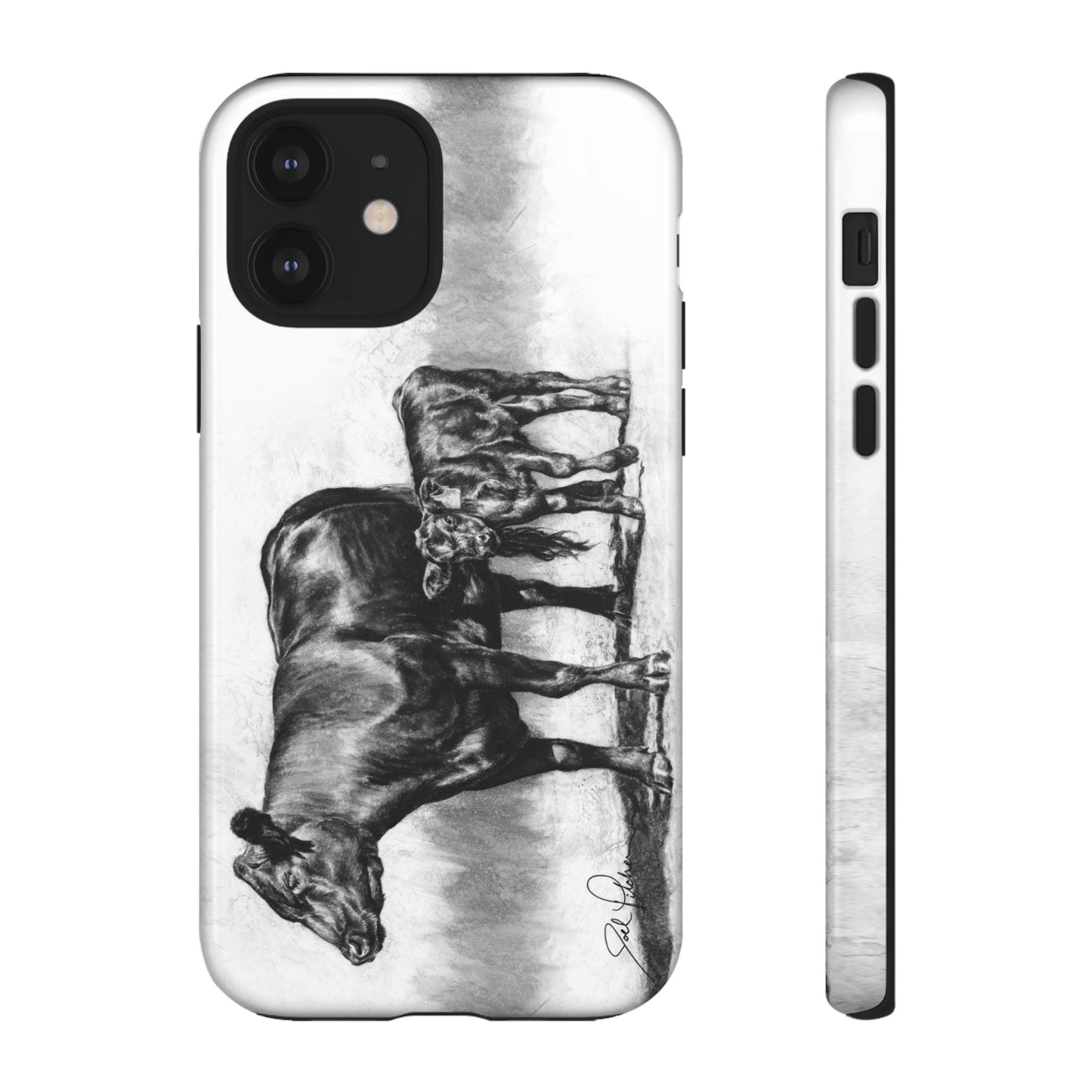 "Mama Cow & Calf" Smart Phone Tough Case