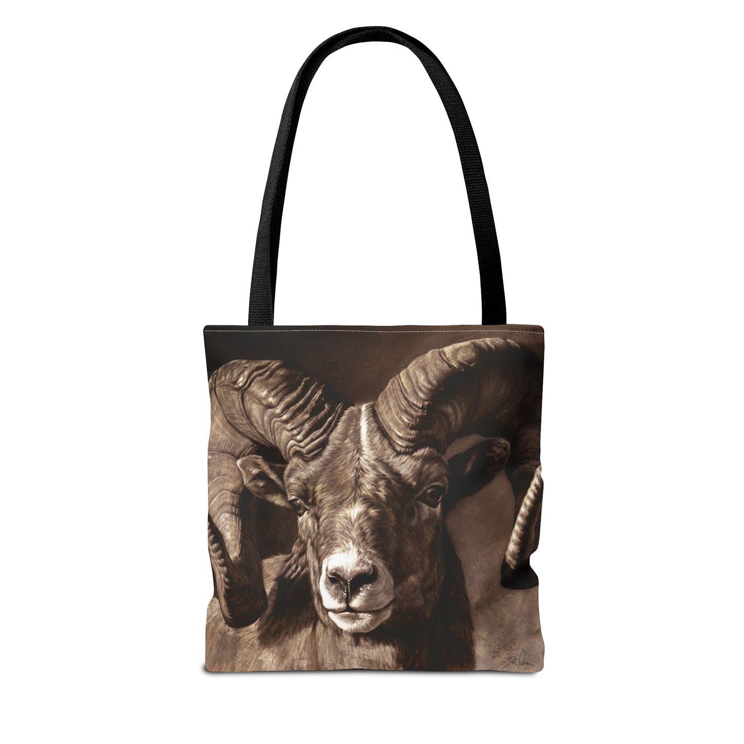 "Full Curl" Tote Bag
