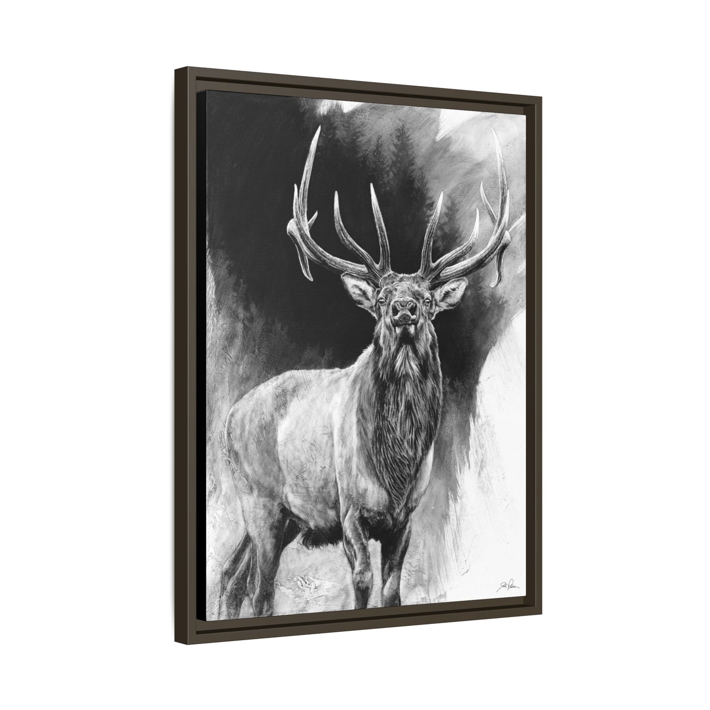 "Standing Tall" Framed Canvas