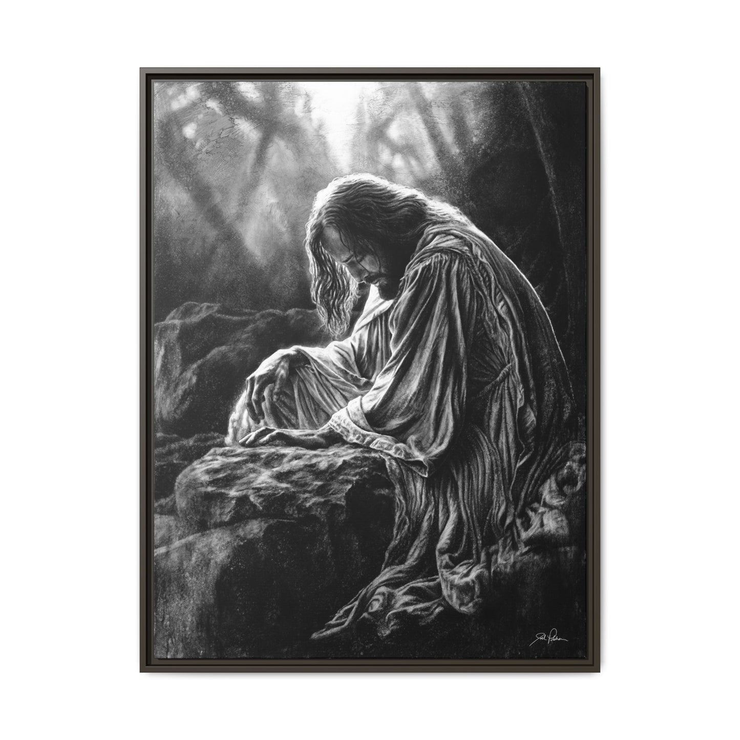 "Gethsemane" Framed Canvas