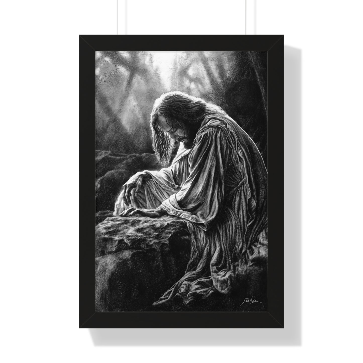 "Gethsemane" Framed Paper Print.