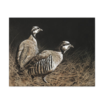 "Chukars" Gallery Wrapped Canvas