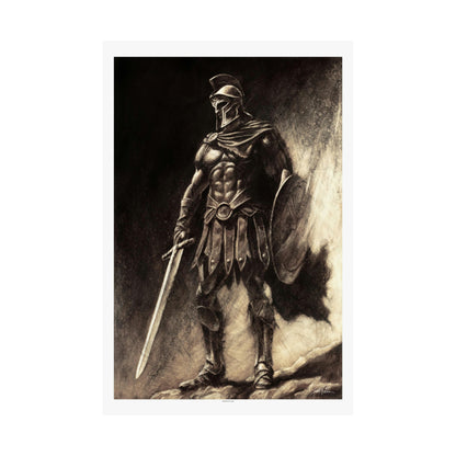 "Armor of God" Premium Matte Paper Print.