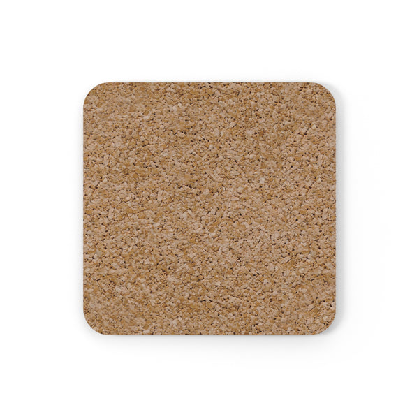 "Grizzly" Cork Back Coaster