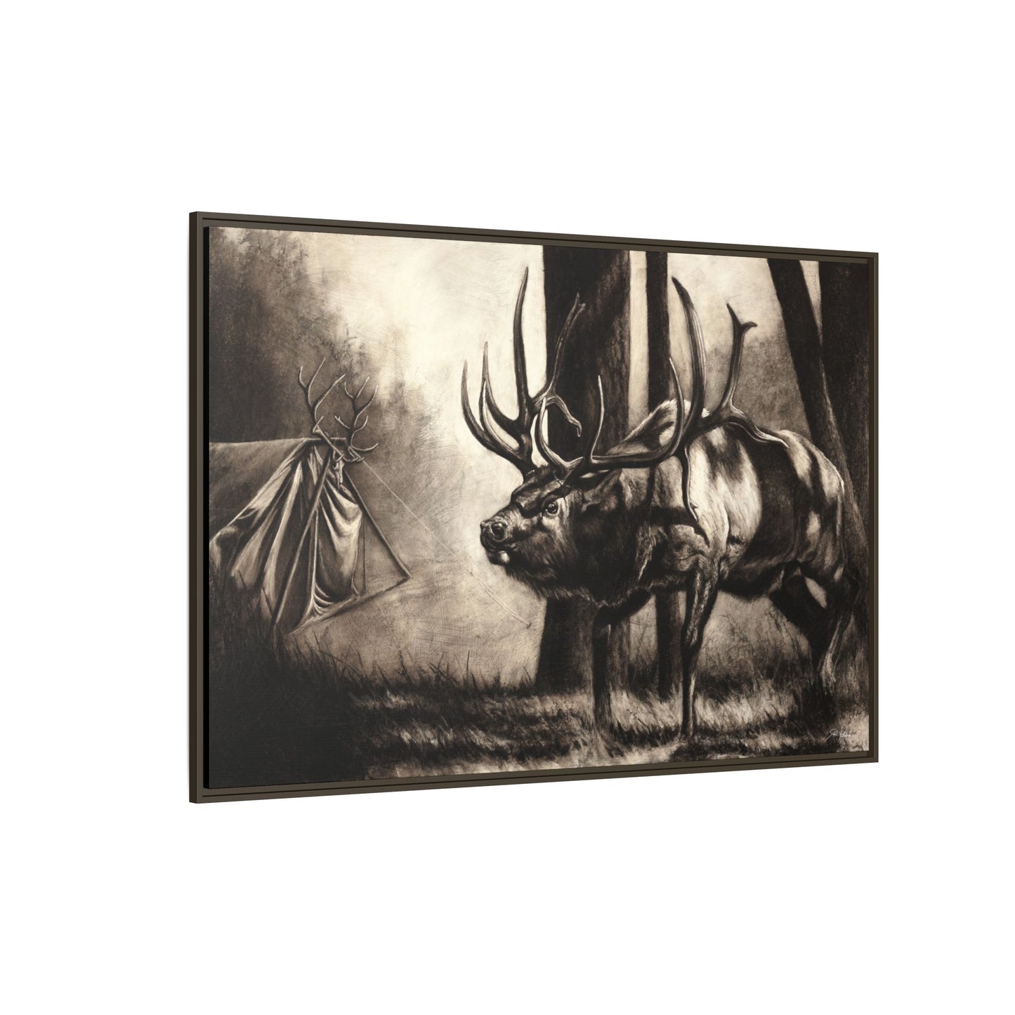 "Family Ties" Framed Canvas