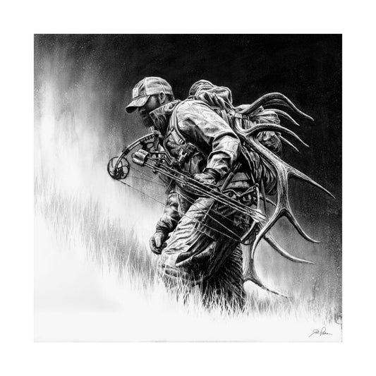 "Uphill Battle" Premium Matte Paper Print.
