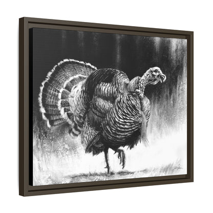 "Gobbler" Framed Canvas