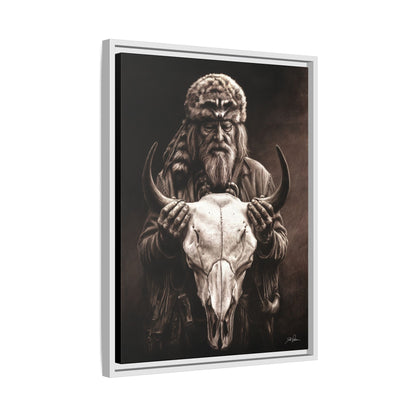 "Legends of the West" Framed Canvas
