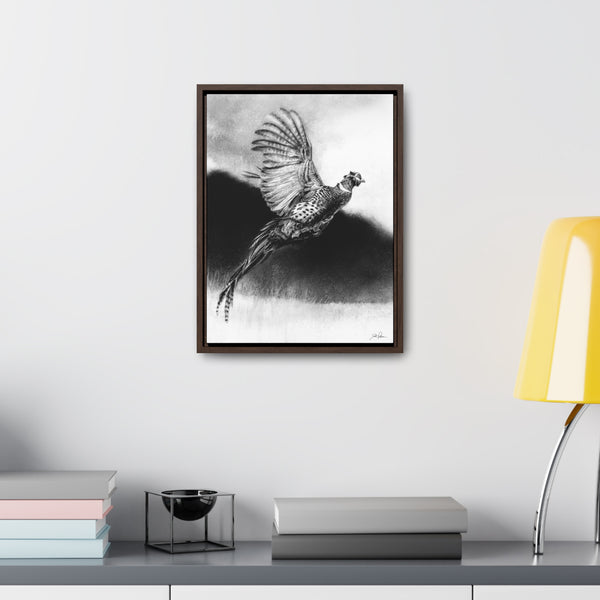 "Flushed" Gallery Wrapped/Framed Canvas