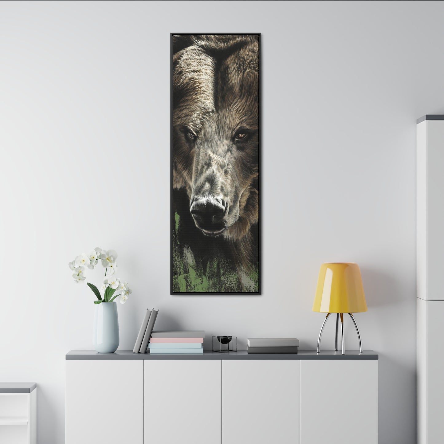 "Beast" 20x60 Gallery Wrapped/Framed Canvas