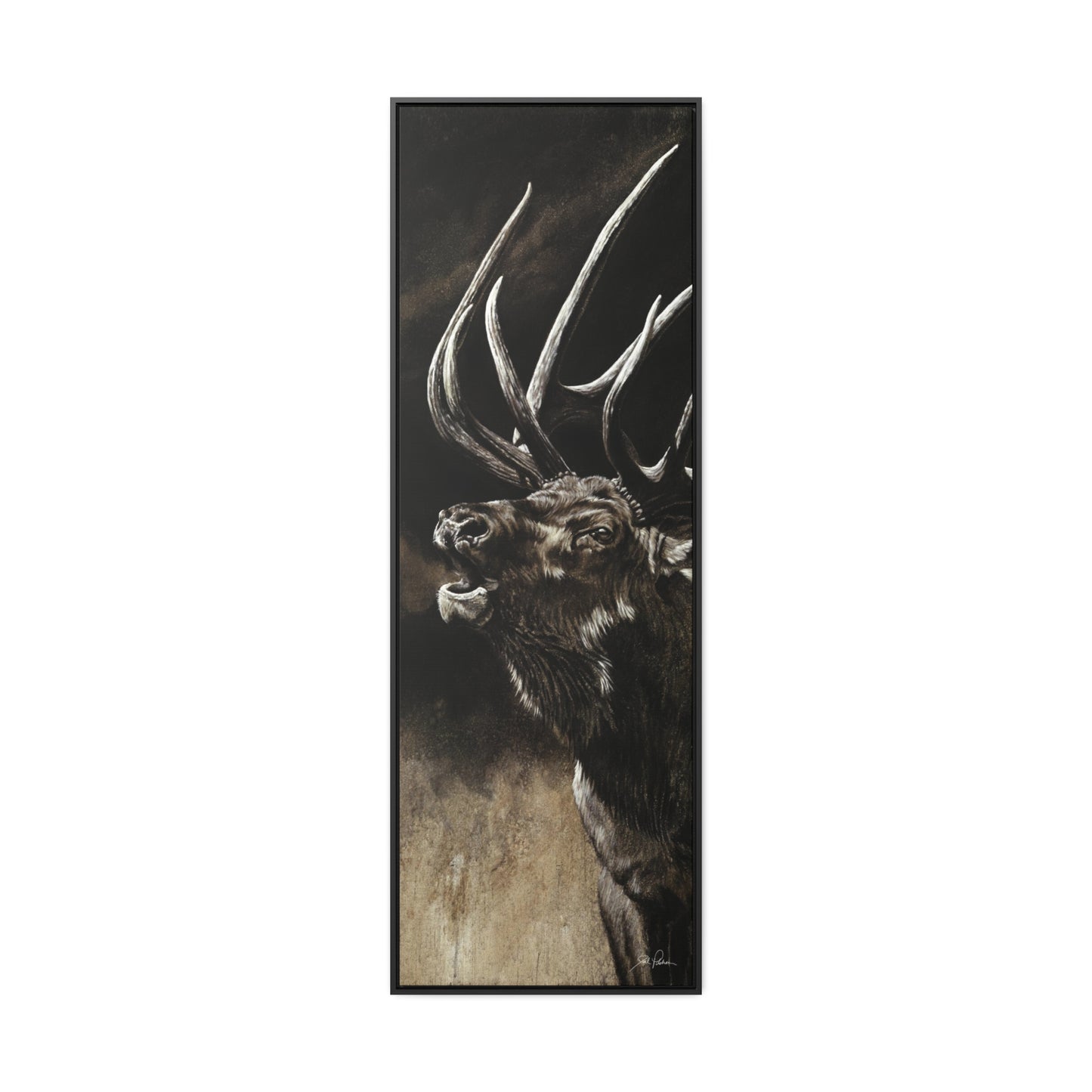 "Call of the Wild" 20x60 Gallery Wrapped/Framed Canvas