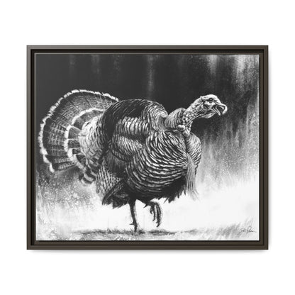 "Gobbler" Framed Canvas