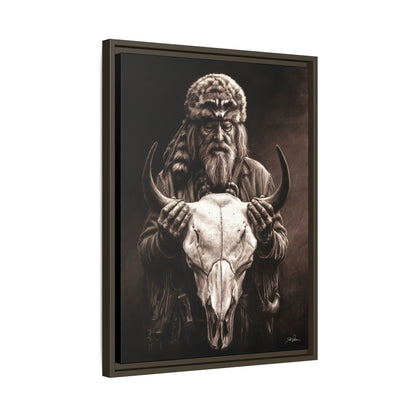 "Legends of the West" Framed Canvas