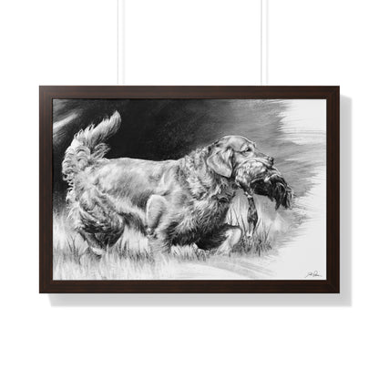 "Good Dog" Framed Paper Print