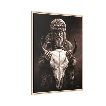 "Legends of the West" Framed Canvas