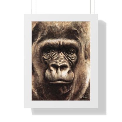 "Gorilla" Framed Paper Print