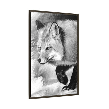 "Fox" Framed Canvas