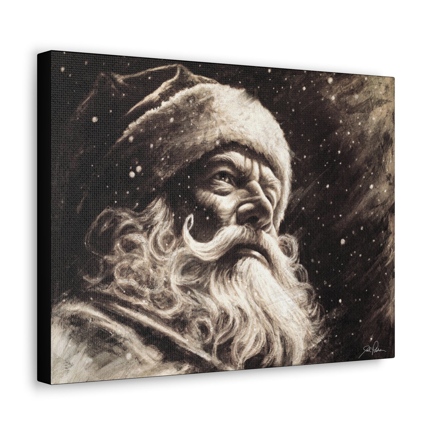 "Kris Kringle" Gallery Wrapped Canvas.