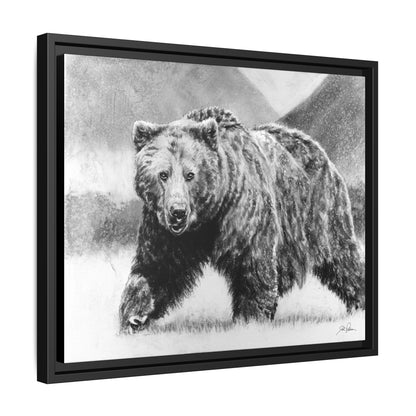 Grizzly II" Framed Canvas