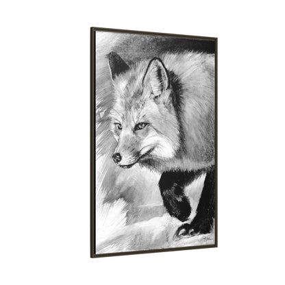 "Fox" Framed Canvas