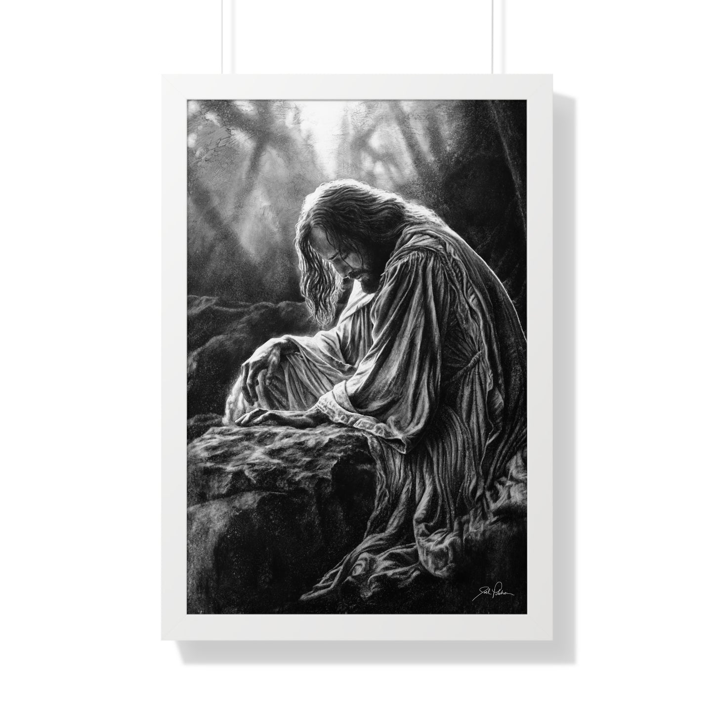 "Gethsemane" Framed Paper Print.