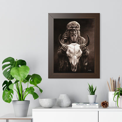 "Legends of the West" Framed Paper Print.