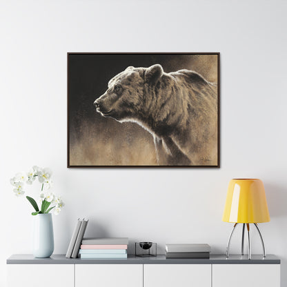 "Grizzly" Gallery Wrapped/Framed Canvas