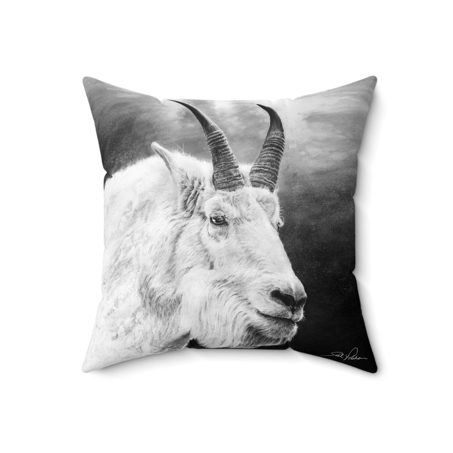 "G.O.A.T." Square Pillow.