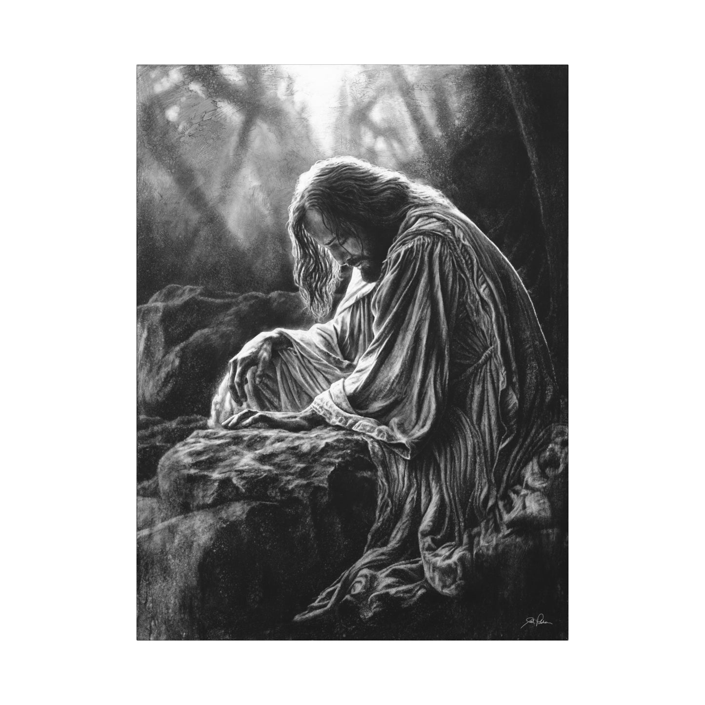 "Gethsemane" Stretched Canvas