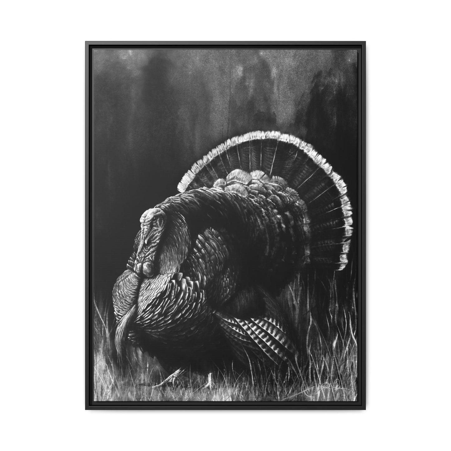 "Light It Up" Framed Canvas