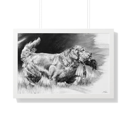 "Good Dog" Framed Paper Print