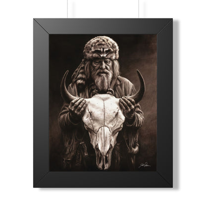 "Legends of the West" Framed Paper Print.