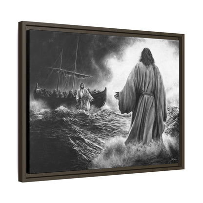 "Be Not Afraid" Framed Canvas