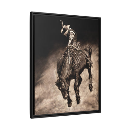 "Giddy Up" Framed Canvas