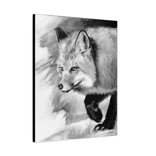 "Fox" Stretched Canvas