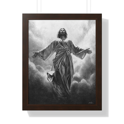 "In His Glory" Framed Paper Print