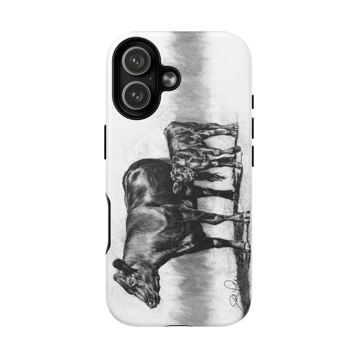 "Mama Cow & Calf" Magnetic Tough Case