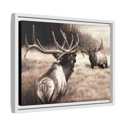 "Ready to Rumble" Framed Canvas