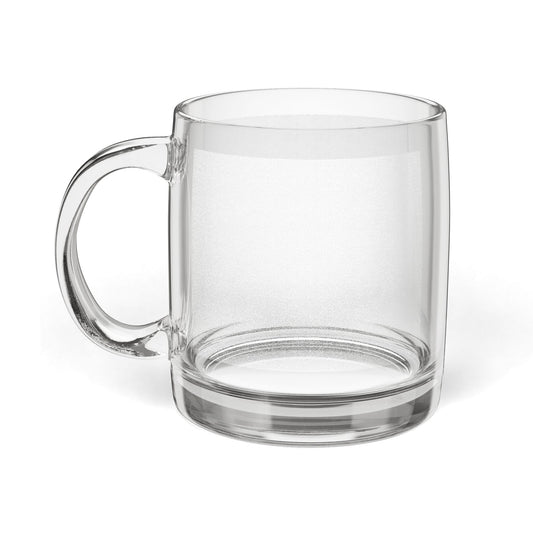 Unique Engraved Glass Coffee Mug, Personalized Drinkware for Home, Gifts for Coffee Lovers, Custom Engagement Gift, Artistic Mug