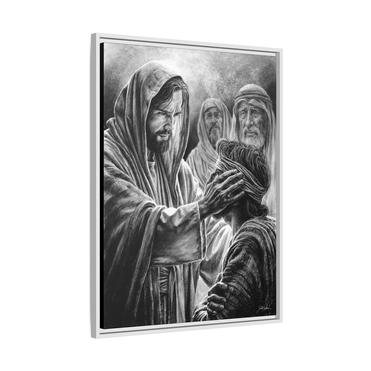 "That We May See" Framed Canvas