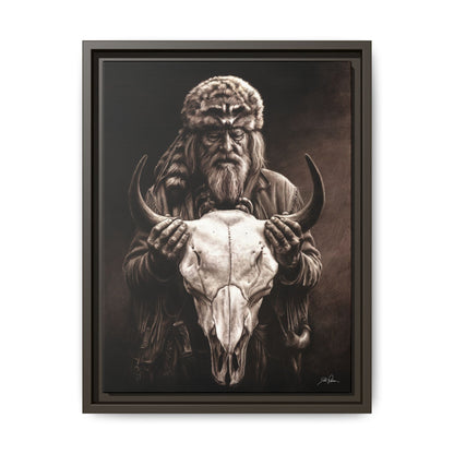 "Legends of the West" Framed Canvas