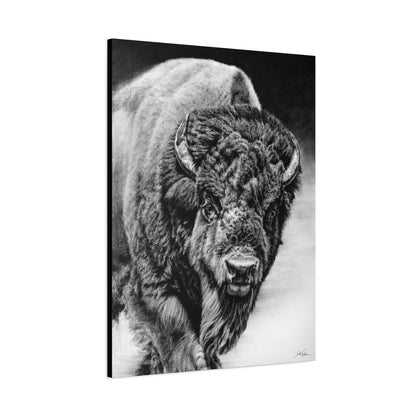 "Heavyweight Champ" Stretched Canvas