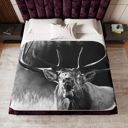 "Battle Cry" Sherpa Blanket.