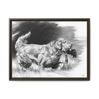 "Good Dog" Framed Canvas