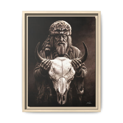 "Legends of the West" Framed Canvas