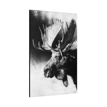 "Formida-bull" Stretched Canvas