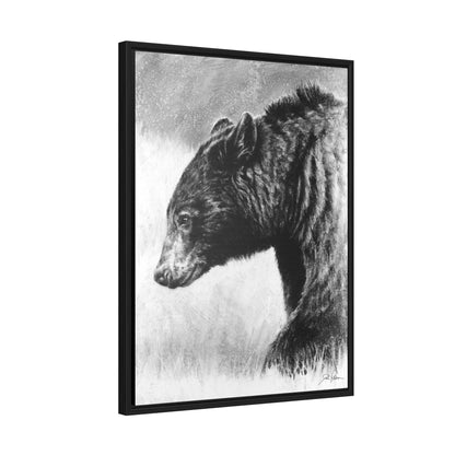 "Burly Bear" Gallery Wrapped/Framed Canvas