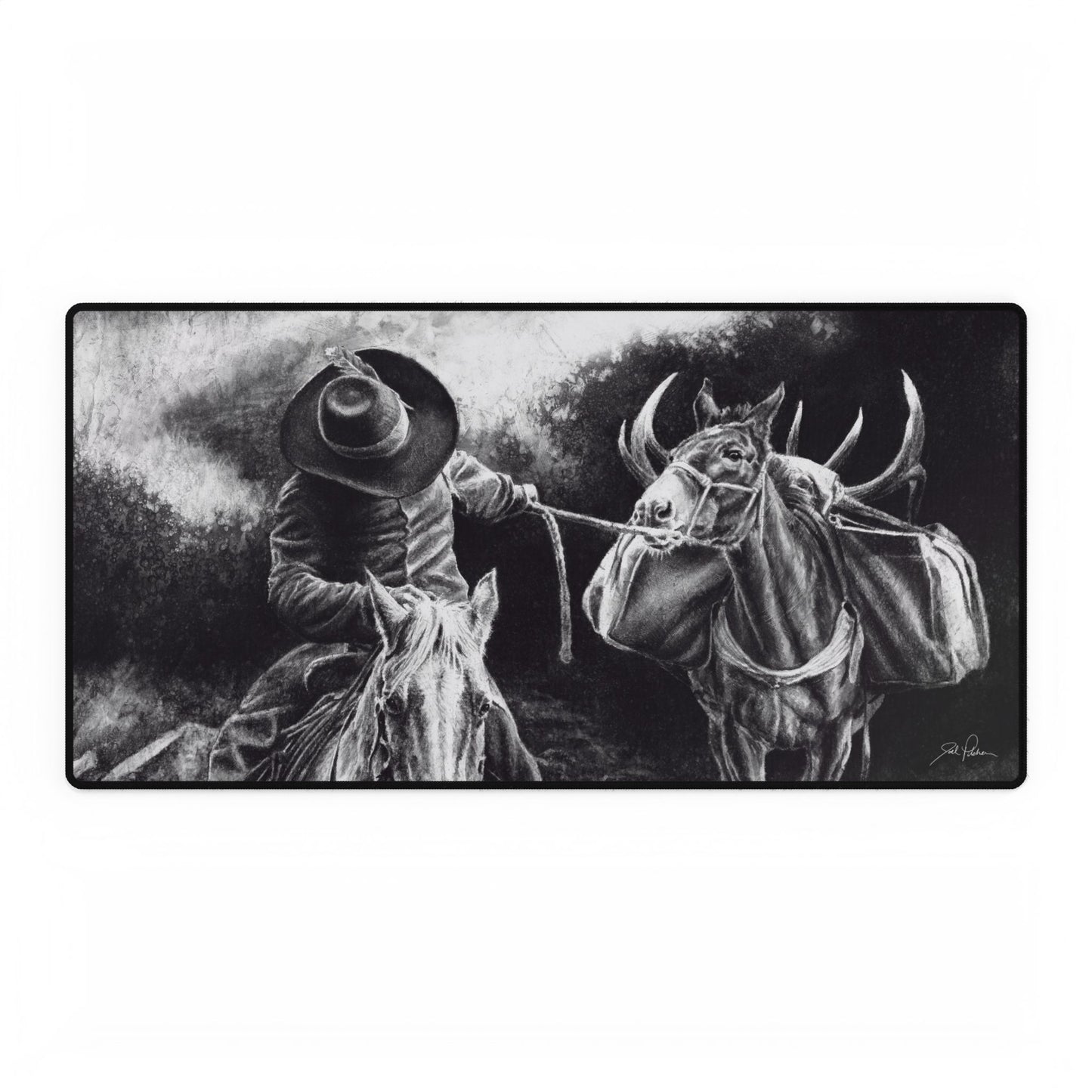 "Shallow Crossing" Mouse Pad