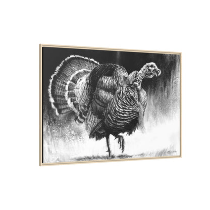 "Gobbler" Framed Canvas
